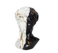 Alipis David Bust Sculpture Nordic Resin Figurine Classical Greek Mythology Sculpture For Home Decoration and Art Sketching Display