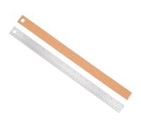 Alipis de Acero Inoxidable Resistente y No Fácil de Romper Parte Trasera de Corcho 2 Piezas para Dibujo y en Ingeniería