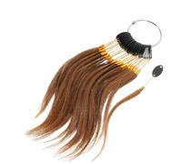 Alipis de Anillos de Color Fácil de Llevar 30 Muestras para Cabello Humano Material de Cabello Real Ideales para Salones de Belleza y Peluquería