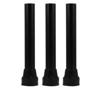 Alipis de Patas de Antideslizantes de Goma y Acero Inoxidable 3 Piezas Patas Estables para Uso Exterior Absorción de Impactos para