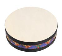 Alipis de Piel de Cabra de 8 Pulgadas Instrumento de Percusión de Madera Instrumento Musical Tradicional para Uso Música y Educación