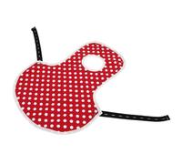 Alipis Delantal de Pollo Silla de Montar para Gallinas de Algodón Rojo, para Aves de Corral y Gallinas, Elástico, No Daña Aves