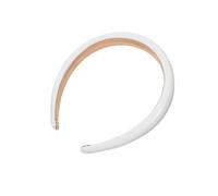 Alipis Diadema Ancha Antideslizante de Piel Sintética para Mujer Banda para Cabello Lisa y Ligera Adecuado para Fiestas Uso Diario y Disfraces