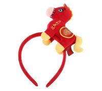 Alipis Diadema del Año del Caballo: Diadema de Nochevieja 2026 - Accesorios para el cabello para fiestas - Tocado con caracteres chinos - Artículos festivos y accesorios para celebraciones