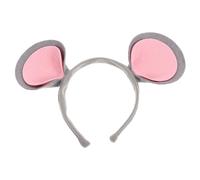 Alipis Diadema Orejas Ratón de Fieltro Gris para Adultos y Mujeres Accesorio para Fiesta Halloween y Cosplay Diadema Animal Performance con Diseño Fácil de Usar Encanto Irresistible para