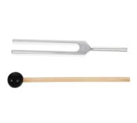 Alipis Diapasón de Aleación de Aluminio con Martillo, Juego de Afinador para Meditación y Yoga, Diapasones Musicales para Curación y Sintonización de Chakras, Accesorios para