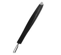 Alipis Diseño Ergonómico para Cejas y Pestañas Postizas de Acero Inoxidable Negro para Depilación Precisa y Aplicación Cómoda en Maquillaje