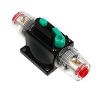 Alipis Disyuntor Automático para Audio de Vehículo Fusible de Recuperación Manual y Protección de Soporte de Fusible para Sistemas de Sonido Dc y Accesorios Compatible con Caravanas y