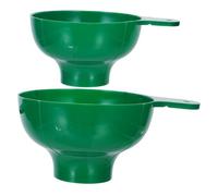 Alipis Embudo Enlatado 2 Piezas Para Frascos Anchos Y Regulares Juegos Embudos Boca Ancha Embudo Tarro Albañil Embudo Plástico Grado Alimenticio Para Transferir