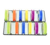 Alipis Enrollador de Hilo de Pesca Ligero y Fácil de Llevar Estuche Protector de PC para Organizar Carretes y Líneas en Viajes y Almacenamiento