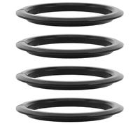 Alipis Espaciadores de Base de Dirección para Bicicleta de Montaña y Carretera 15 Pulgadas Kit de 4 Piezas de Aleación de Aluminio Espaciador Cónico Apertura para Horquilla Delantera