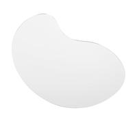 Alipis Espejo Decorativo de Lago Curvo para Micropaisajes Navideños, Accesorio de Paisaje Pequeño Efecto de Estanque de Hielo, Diseño Asimétrico en Forma de Gota, Adecuado para