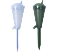 Alipis Estaca de Riego Automático PP 2 Piezas, para Plantas en Maceta | Control Preciso del Caudal, Fácil de Usar, Auto Riego para Flores y Plantas en Vacaciones
