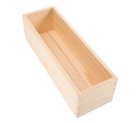 Alipis Estante De Almacenamiento para Utensilios De Cocina Organizador De Cajones para Cubiertos Organizador De Almacenamiento De Madera 28 X 9 X 8 2 Cm
