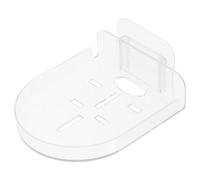 Alipis Estante Flotante Pequeño para Cámara de Seguridad y Soporte de Enrutador sin Perforaciones, Rack Transparente de Pared para Almacenamiento en Sala de Estar, Fácil Instalación, 1