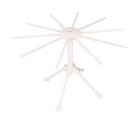 Alipis Estante para Fideos Secados al Aire, Tendedero para Pasta Plegable, Blanco, Abs, PC y Pvc, Ajuste Manual, Montaje sin Herramientas, para Fideos y Espaguetis, Cocinas Pequeñas