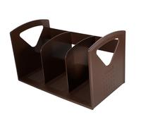 Alipis estantería práctica Bookshelf Book Shelves estantes de livros Book Shelf portalibros librero pequeño Mini estantería Mesa Estante para Libros estantería de Escritorio Coffee