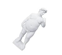 Alipis Estatua Decorativa De Escritorio De David Escultura De Resina Hogar Artesanía De Resina Decoración del Hogar para Sala De Oficina Estatuilla