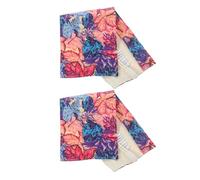 Alipis Estuche Organizador de Lona 48 Ranuras para Lápices y Pinceles Diseño Hoja de Arce Morada Bolsa Portátil para Acuarelas y Útiles de Dibujo Pack 2 Unidades para Artistas y