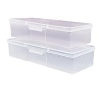 Alipis Estuche para Guardar Herramientas de Manicura y Contenedor de Herramientas de Manicura Ligero y Portátil 4 Piezas para Uso Profesional y Personal en Embellecimiento de Uñas