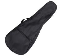 Alipis Estuche para Ukelele Acolchado y Grueso de 23 Pulgadas Bolsa de Transporte Negra Correas Ajustables Compartimentos para Accesorios Funda Portátil para Ukelele y Mandolina