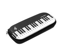 Alipis Estuche rígido con diseño de Teclado de Piano - Estuche de Goma EVA con Cremallera para Estudiantes, Organizador de útiles Escolares, para bolígrafos, contenedor de crayones, Almacenamiento