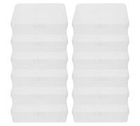 Alipis Estuche Transparente para Crayones 24 Piezas Caja Apilable con Tapa Plástico Resistente 114 X 84 CM Organizador Escolar para Aula y Materiales de Arte