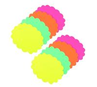 Alipis Etiquetas de Precio Fluorescentes en Papel 40 Piezas, Pegatinas Adhesivas Creativas Diseño de Nube de Explosión Multicolor, Ideales para Señalización Tiendas y Supermercados