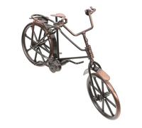Alipis Figura Bicicleta Metálica Retro Decorativa de Escritorio Adorno Miniatura de Hierro para Hogar Oficina Jardín Regalo Versátil para Adultos