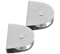 Alipis Flagpole Hardware Pulley 2pcs Stainless Steel Bearing Wheel for Flag and Flagpole Heavy Duty Rope Lifting System Outdoor Lawn Decoration