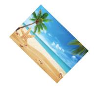Alipis Fondo de Fotografía Hawaiano Paisaje de Playa Tapiz Decorativo de 180X110 CM Tela Ligera y Resistente a Arrugas para Estudio Fotográfico y Accesorios de Fotografía