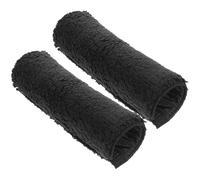 Alipis Fundas Desmontables 1 Par de Silla de Oficina para Reposabrazos Cojines de de Oveja Negros Que Reducen la Fatiga y Mejoran el y Silla de Ruedas para Uso en Oficina