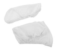 Alipis Fundas para Patines de Práctica de Terciopelo Blanco Elástico para Tallas 34-38, Cubiertas para Botas de Patinaje Artístico Diseño Ajustable para Entrenamiento