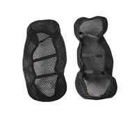 Alipis Fundas Protectoras para Asiento De Motocicleta 2 Piezas Negra Talla l Aislamiento Térmico Antideslizante 4 Estaciones Uso Urbano y Carretera