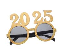 Alipis Gafas de Fiesta de Año Accesorio Divertido para Celebraciones Gafas de Fotografía para Fin de Año Ligera y