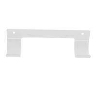 Alipis Gancho de Pared para Tabla de Planchar Blanco de Acero y Eva, Soporte Multifuncional Plegable Diseño para Montaje en Pared Adecuado para Organización en Sótanos