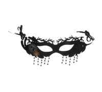 Alipis Halloween Spider Half Face Mask For Themed Party Decoration Present For Colleagues And Friends