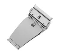 Alipis Hebilla de Correa de Reloj de Acero Inoxidable 22mm, Cierre Plegable Doble Botón Pulsador, Accesorio para Pulsera Metálica de Reloj Hombre y Mujer, Compatible y Duradero para Uso