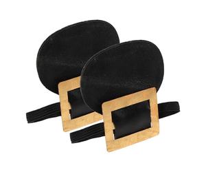 Alipis Hebillas Decorativas para Zapatos de Época de Cuero, Diseño Elegante y Único, Ideales para Cosplay y Disfraces de Abogado, Par Rápido y Conveniente