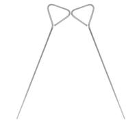 Alipis Herramienta de Recubrimiento Triangular 2 Piezas de Acero Inoxidable para Experimentos en Placas de Petri de Microbiología