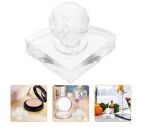 Alipis Herramienta de Reparación para Sombras de Ojos con Sello Prensador de Molde Cristalino para Prensar Polvo Compacto para Maquillaje Ahumado y Ojos Azules