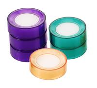 Alipis Humedecedor de Dedos de Esponja 6 Piezas para Contar Dinero Humectante Suave sin Olor Accesorio para Oficina y Cajeros Mejora Eficiencia en Manejo de Papeles Color Aleatorio