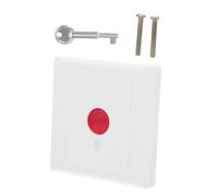 Alipis Interruptor de Emergencia con Botón Rojo para Control de Equipos Mecánicos para Situaciones de y Seguridad