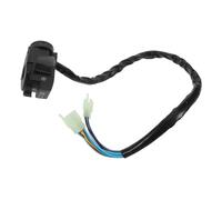 Alipis Interruptor de Manillar para Motos y Atv con Funciones Resistentes al de Motor Luz y Seguridad