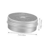 Alipis Jabón de Afeitar para Hombre con Aceite Esencial de Textura Suave y Portátil para Viajes Cremosa para Afeitado Refrescante y Seguro