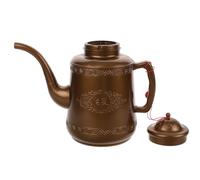 Alipis Jarra de Agua Fría de Plástico Reutilizable Tapa Hogar Capacidad Grande Diseño Tradicional Vintage Jarra para Bebidas y Zumo en Nevera Adecuado para Uso Diario Color Aleatorio