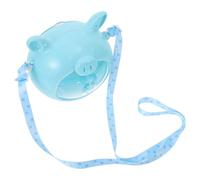 Alipis Jaula Transportadora para Hámster y Pequeños Roedores, Caja Portátil de Plástico Azul Ventilación y Correa Ajustable, Adecuado para Viajes y Paseos al Aire Libre