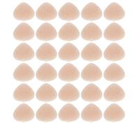 Alipis Juego de 100 Narices de Seguridad Triangulares de Plástico Color Carne 9X11 MM para Accesorios DIY de Peluches Prótesis Nasales para Animales de Peluche y Manualidades