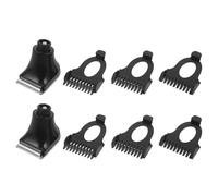 Alipis Juego de 2 Accesorios para Cortadora de Cabello Peines Guía 3mm 5mm 7mm de Acero Inoxidable, Portable y Fácil Instalación para Máquina de Cortar Pelo y Barba en Viaje