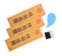 Alipis Juego de 3 Membranas para Flauta China Dizi, Membranas Delgadas y Resistentes de Gelatina Natural con Pegamento Incluido, Accesorios para Flauta Tradicional para Color Aleatorio